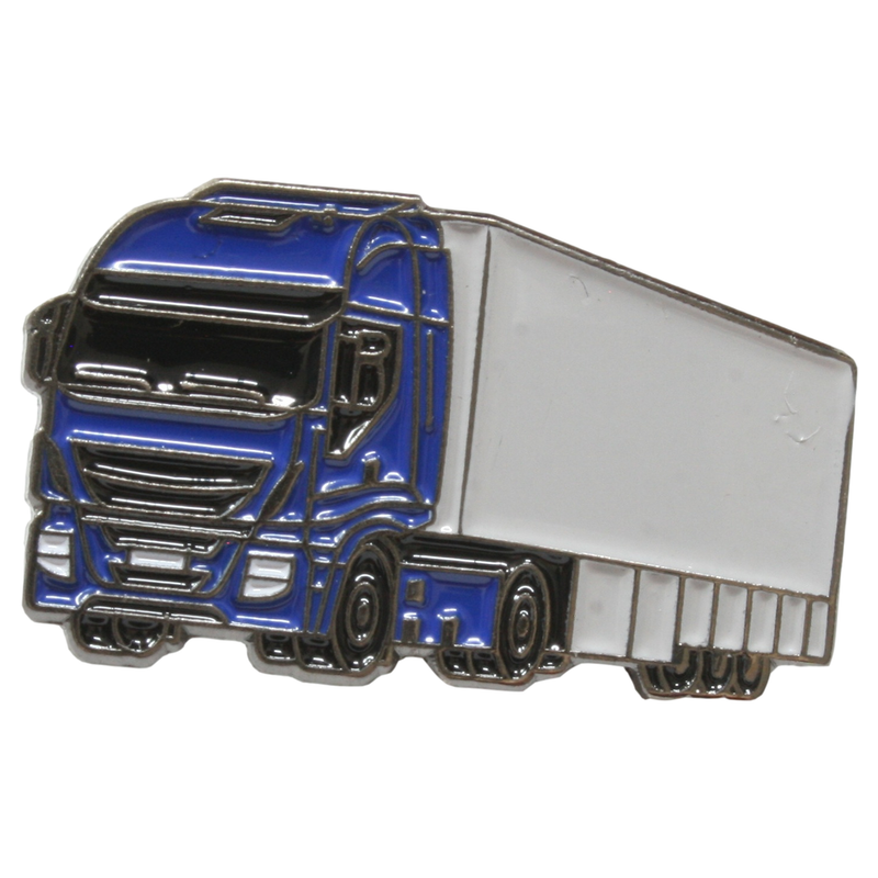 Articulated Lorry Pin Badge