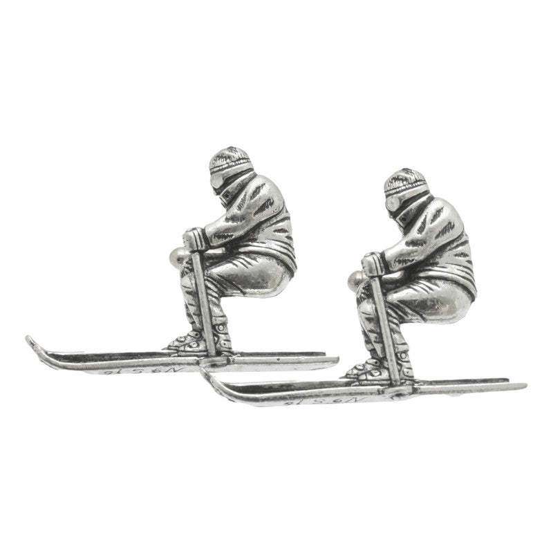 Skiing Tie Clip