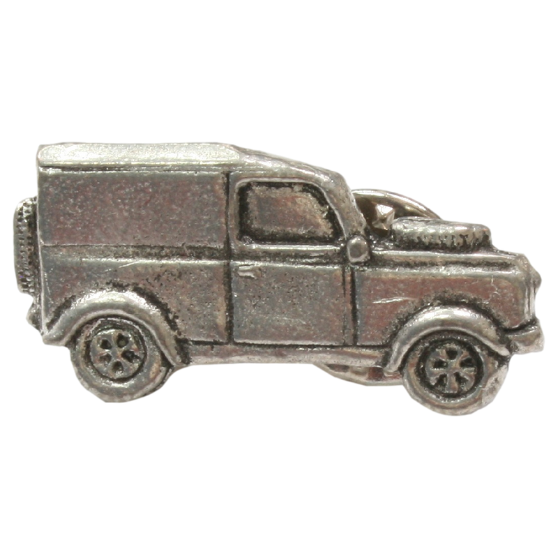 Off Roader Pewter Pin Badge With Cufflinks & Tie Slide Option