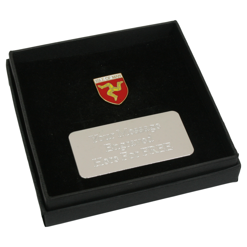Isle Of Man Shield Plane Gift Box