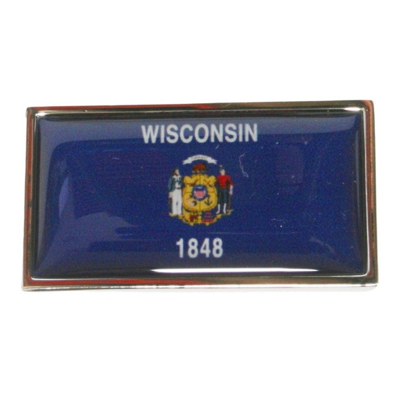 WISCONSIN Pin Badge