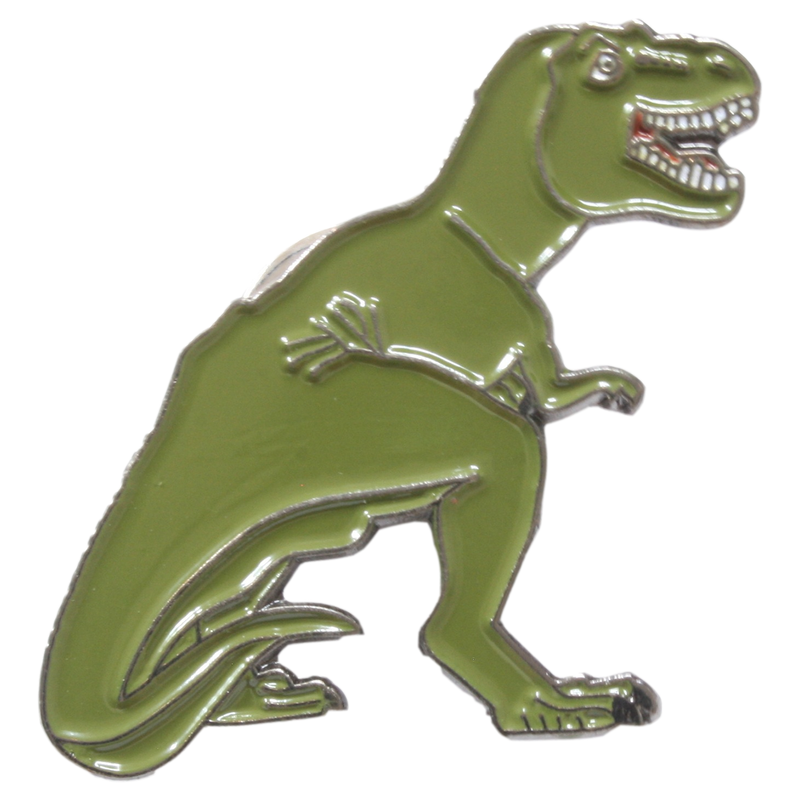 T-Rex Pin Badge