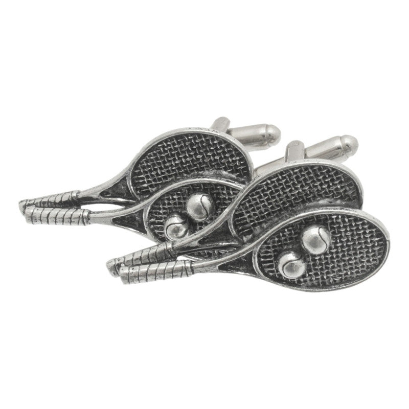 Tennis Racket Tie Clip