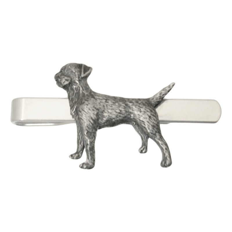 Border Terrier Tie Clip