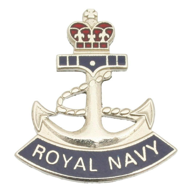 Royal Navy Anchor Pin Badge