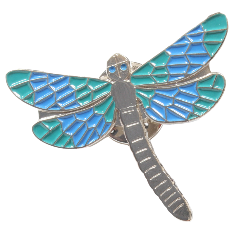 Dragonfly Pin Badge