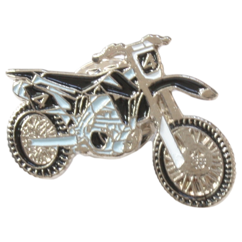 Scrambler Pin Badge