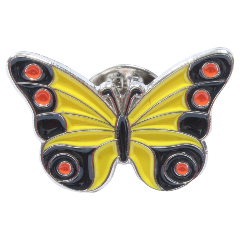 Butterfly Pin Badge