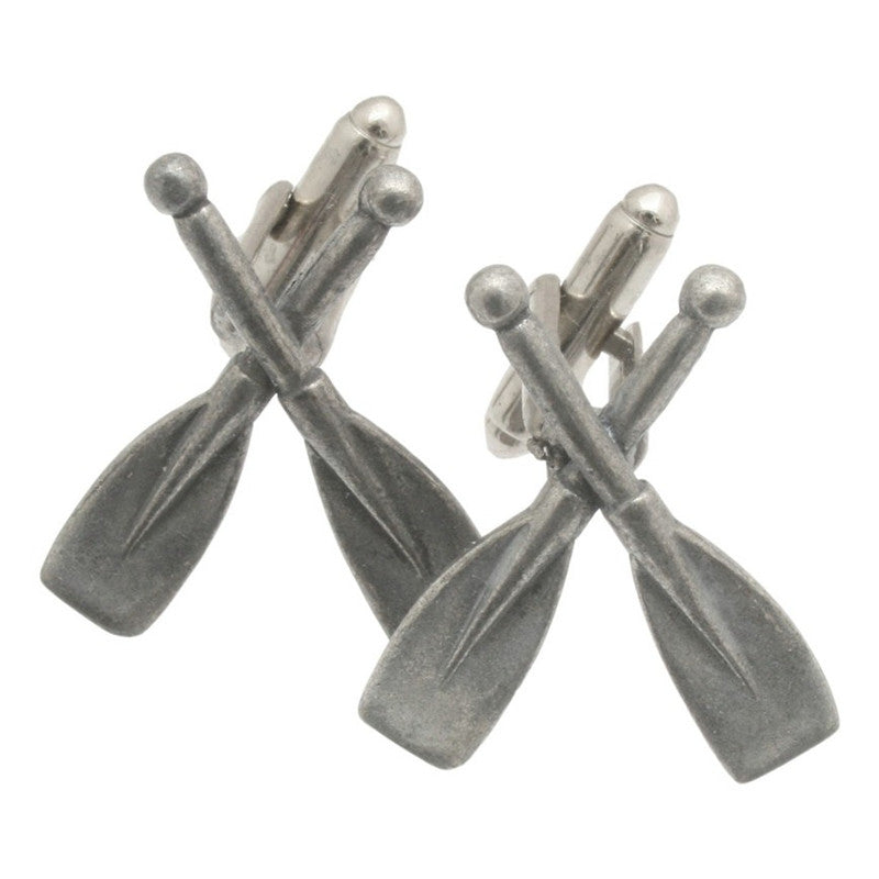 Crossed Oars Tie Clip