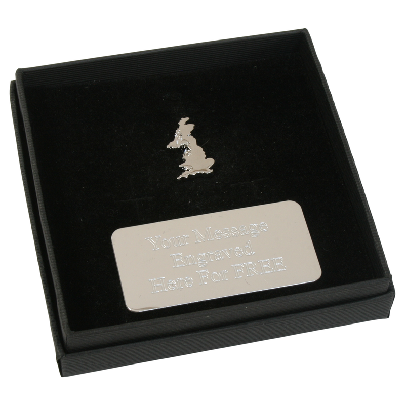 Great Britian Outline Gift Box