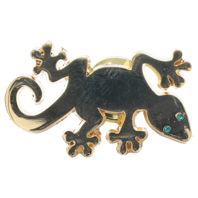Gecko Pin Badge