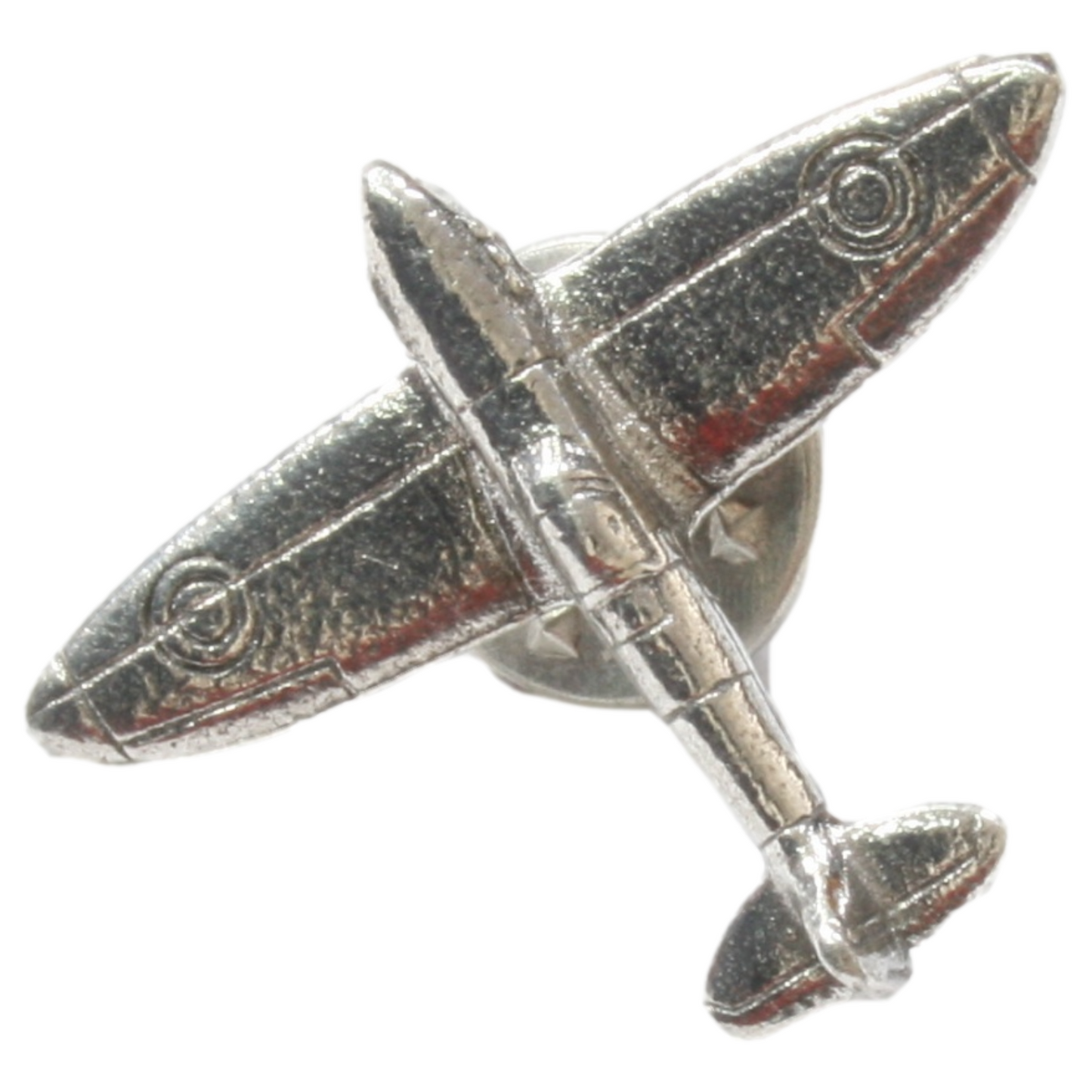 Spitfire Pewter Pin Badge With Cufflinks & Tie Slide Option