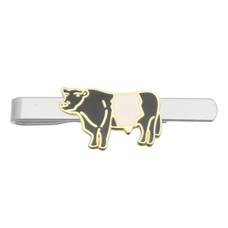 Belted Galloway Tie Clip