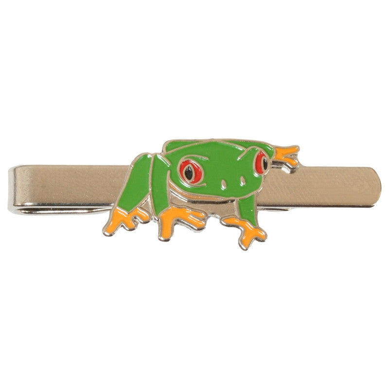 Tropical Frog Tie Clip
