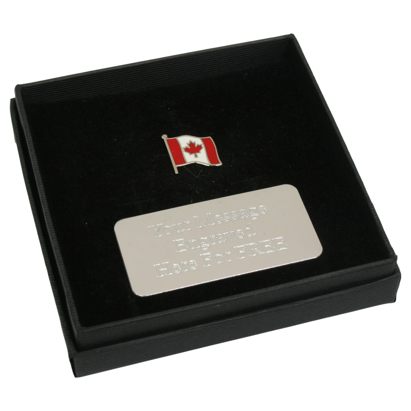 Canadian Flag Gift Box