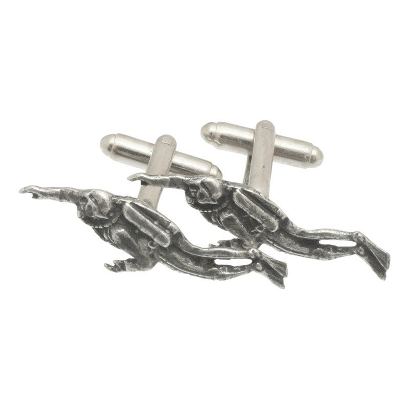 Scuba Diver Tie Clip