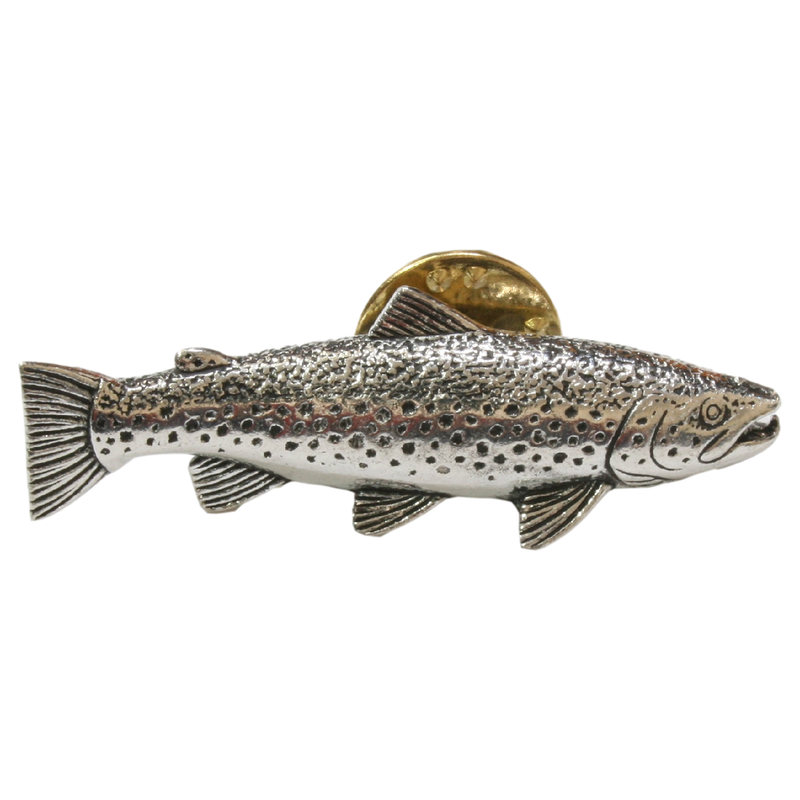 Brown Trout Fish Badge
