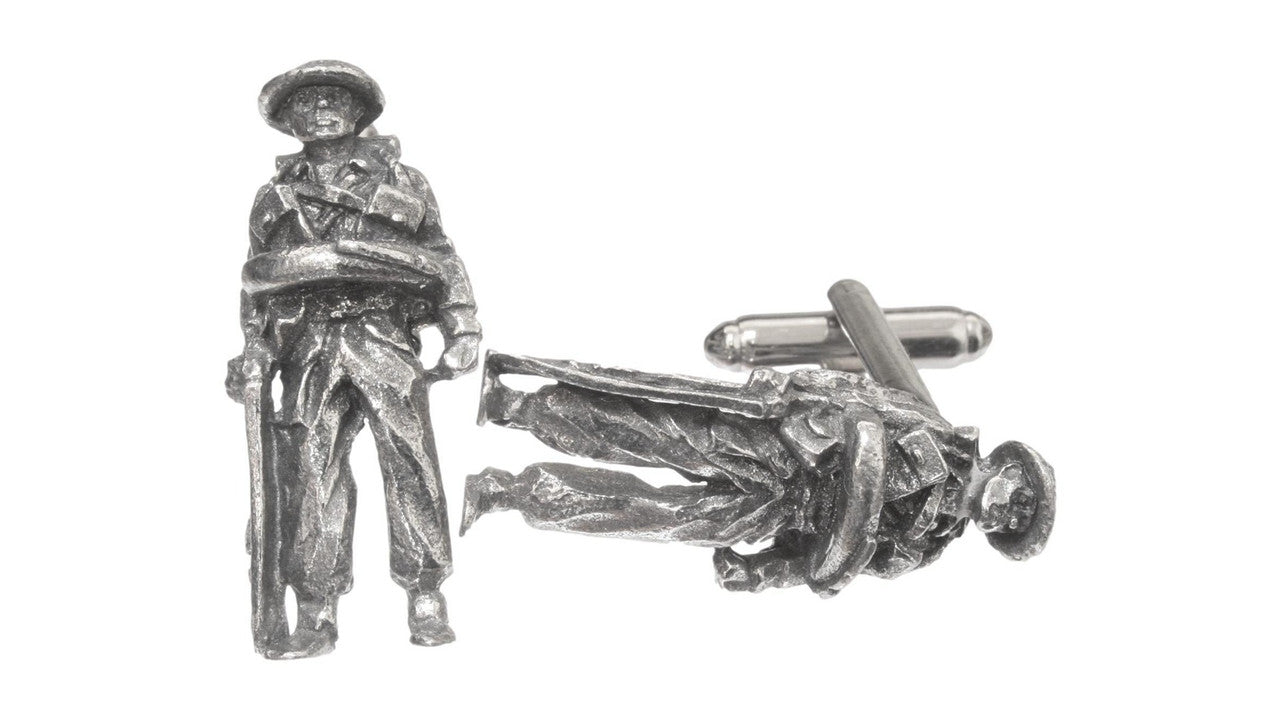 Army Soldier Tie Clip