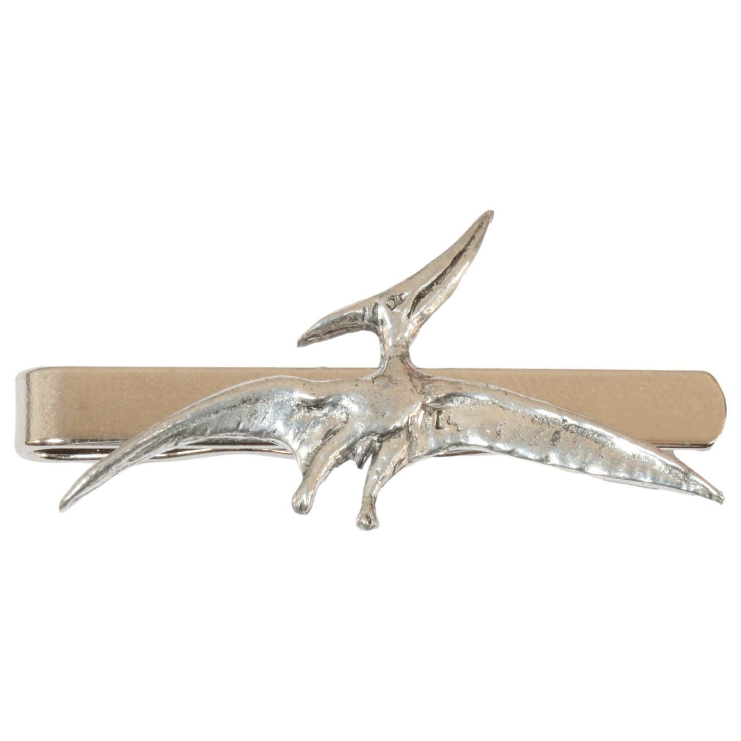 Pterosaur Dinosaur Pewter Pin Badge & Tie Slide Option