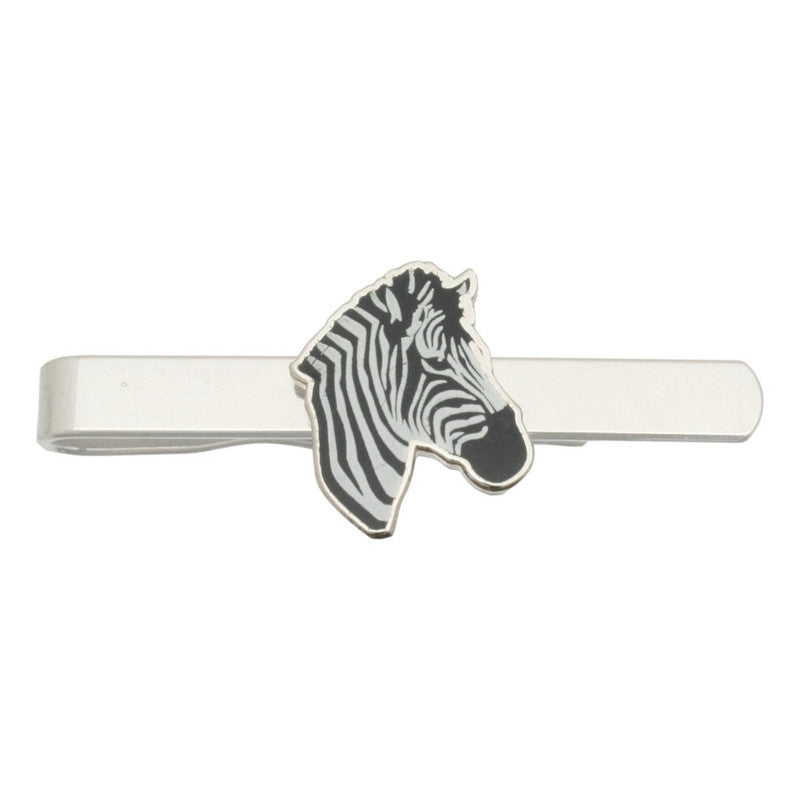 Zebra Tie Clip