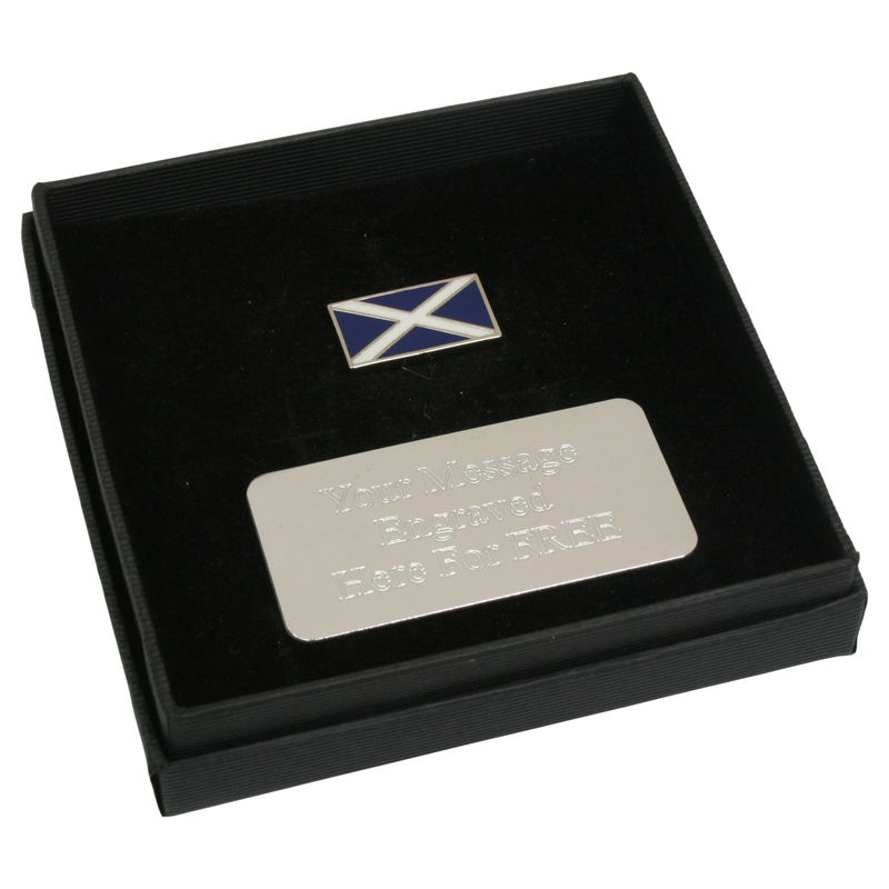 Scottish Flag Gift Box