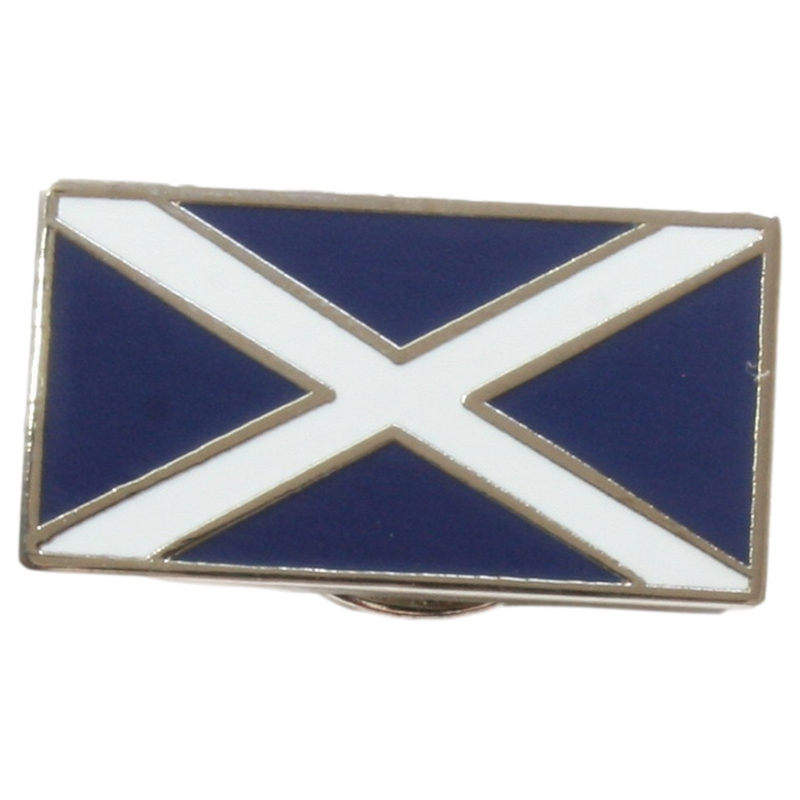 Scottish Flag Pin Badge