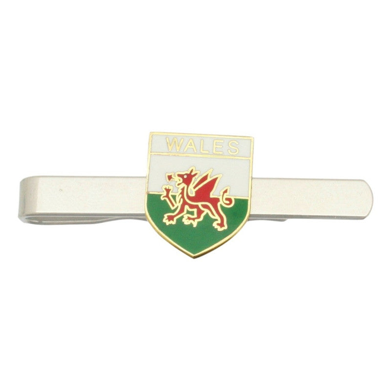 Welsh Shield Tie Clip