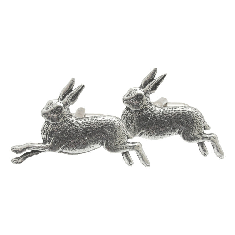 Hare Running Tie Clip