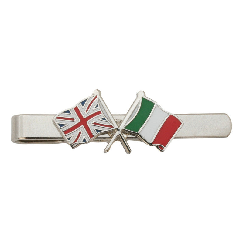 Union Jack Italy Union Tie Clip
