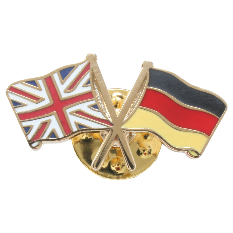 Union Jack Germany Union Pin Badge