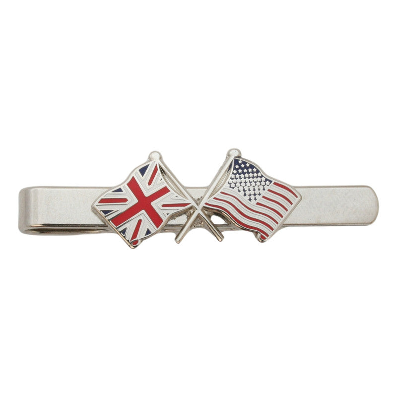 Union Jack USA Union Tie Clip