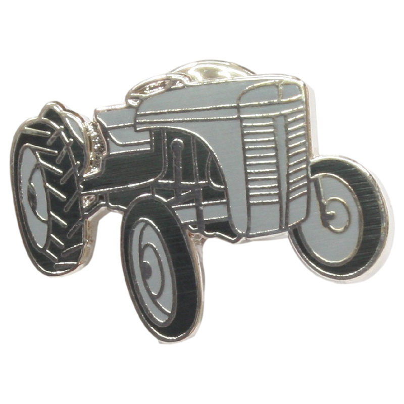 Grey Fergi Pin Badge