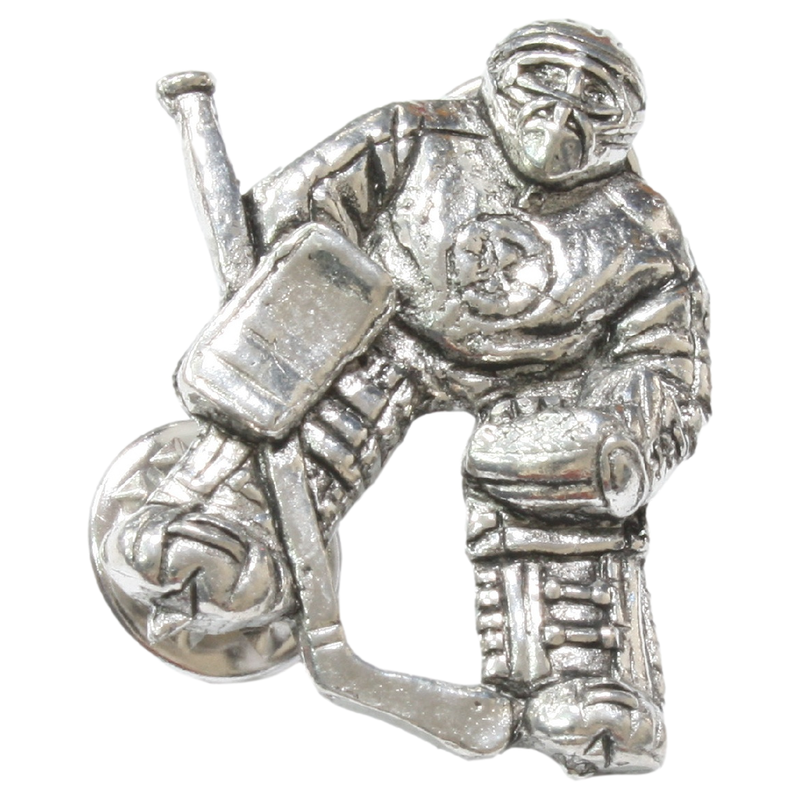 Ice Hockey Goalie Badge