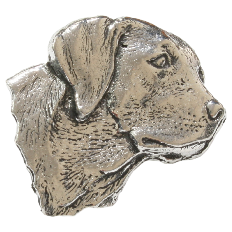 Labrador Head Badge