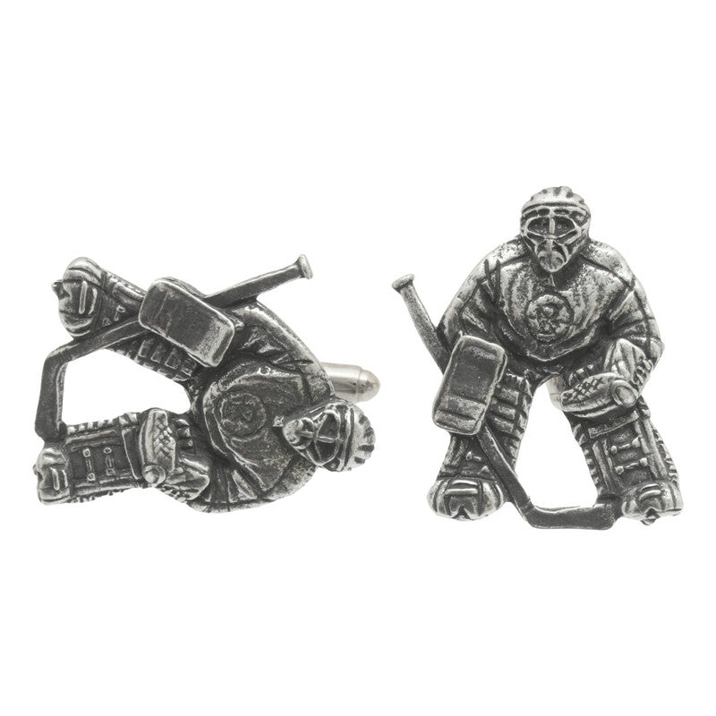 Ice Hockey Goalie Tie Clip