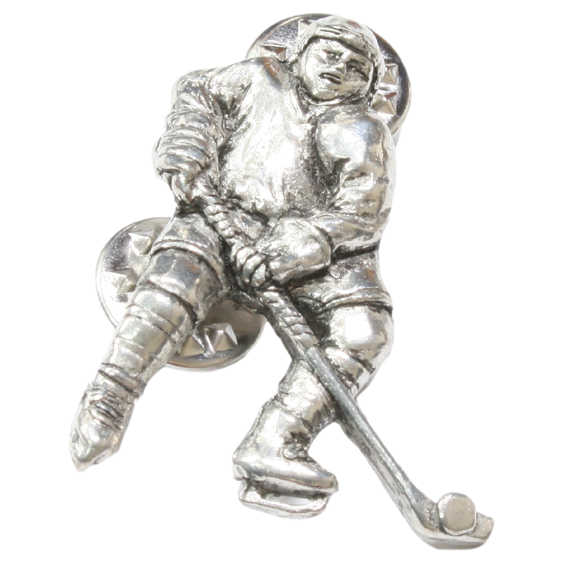 Ice Hockey Player Badge