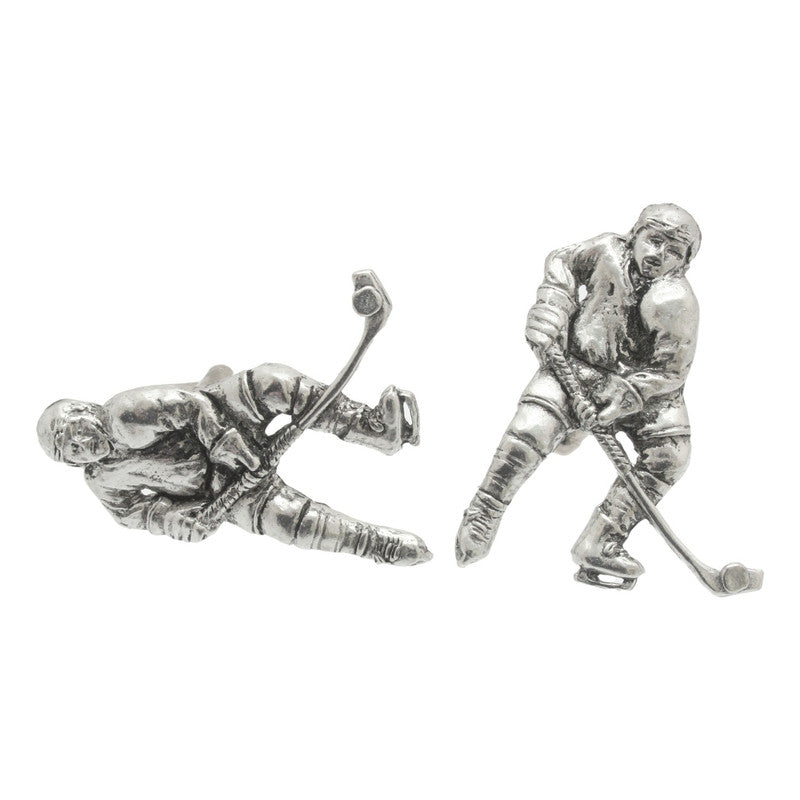 Ice Hockey Player Tie Clip
