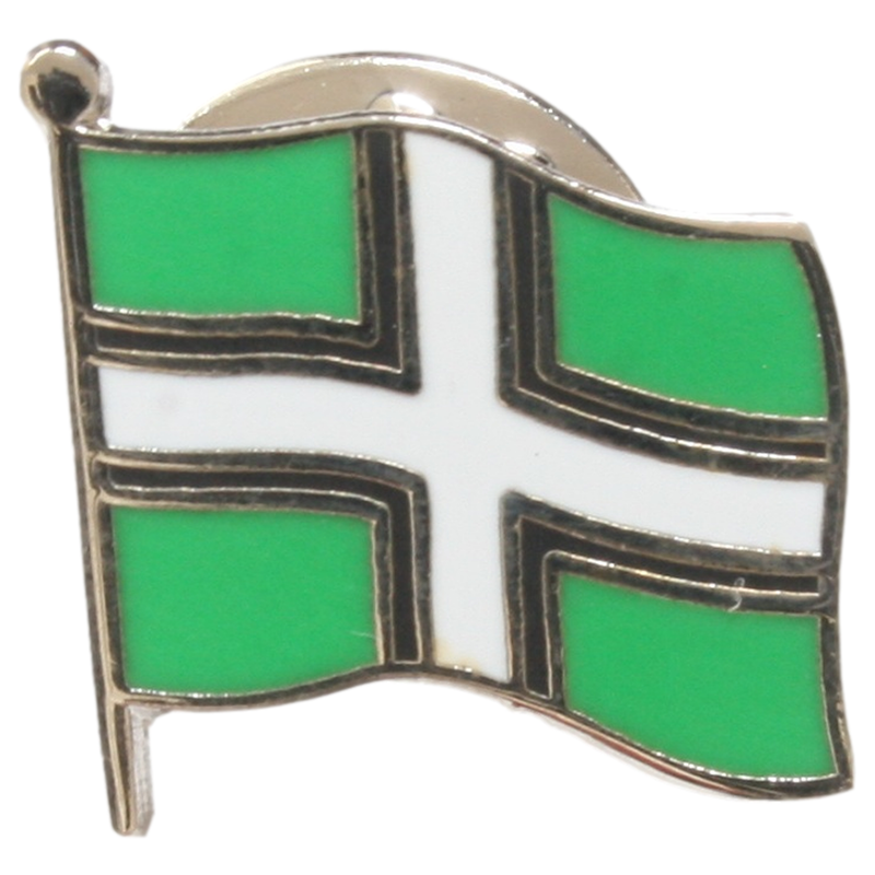 Devon Flag Pin Badge