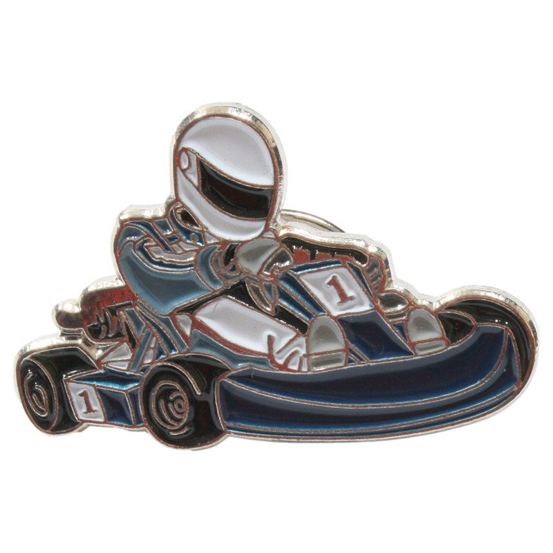 Go Kart Pin Badge