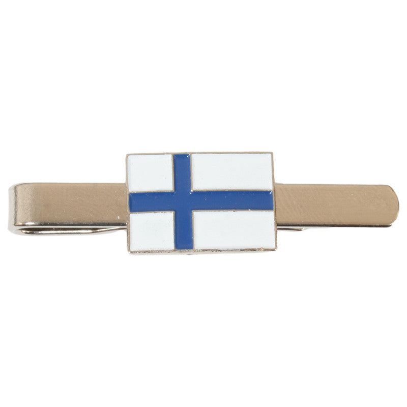 Finland Flag Tie Clip