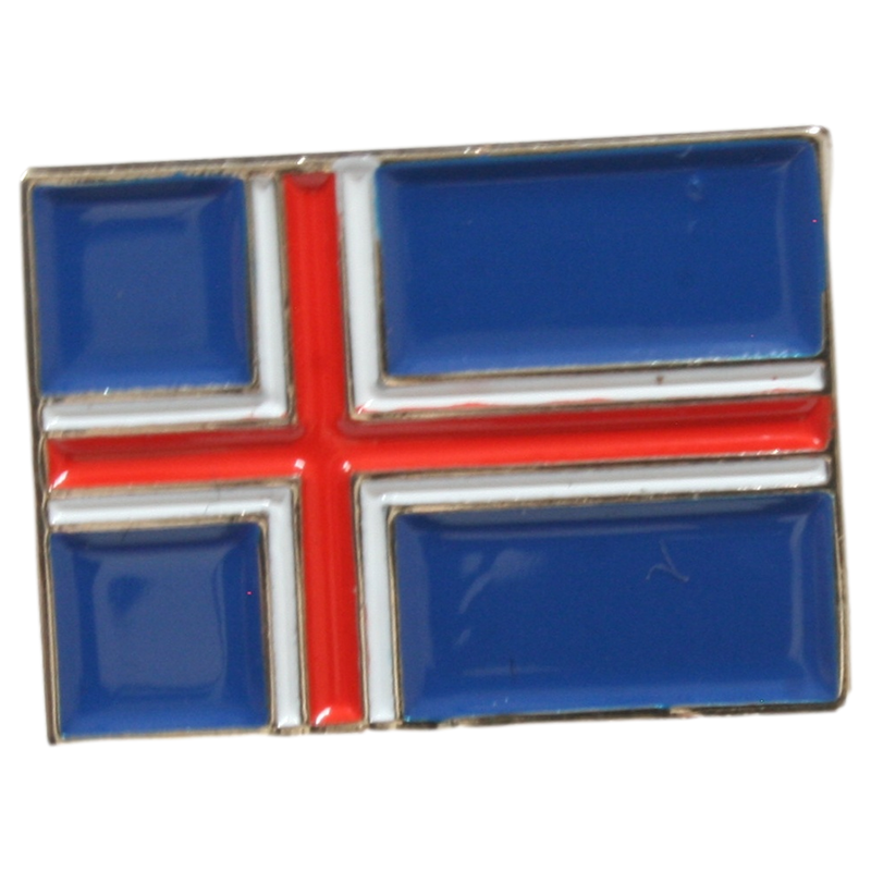 Iceland Flag Pin Badge