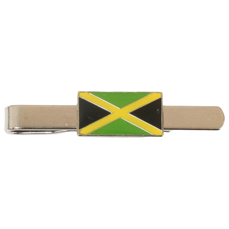 Jamaican Flag Tie Clip