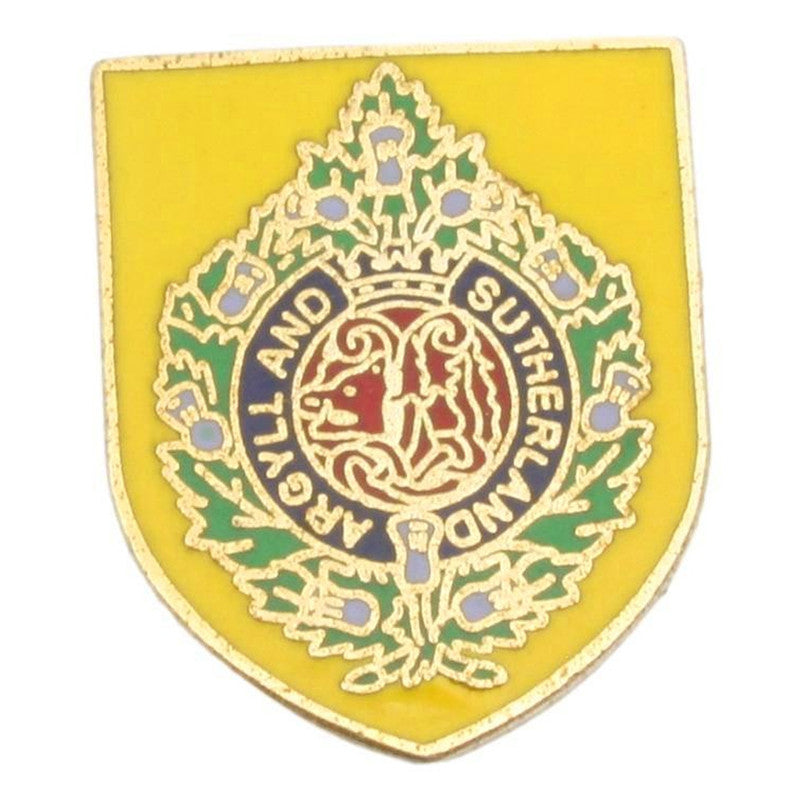 Argyll & Sutherland Highlanders Pin Badge