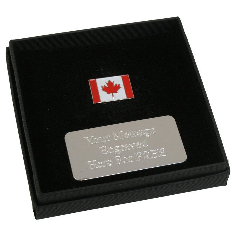 Canadian Flag Gift Box