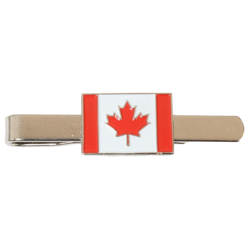 Canadian Flag Tie Clip