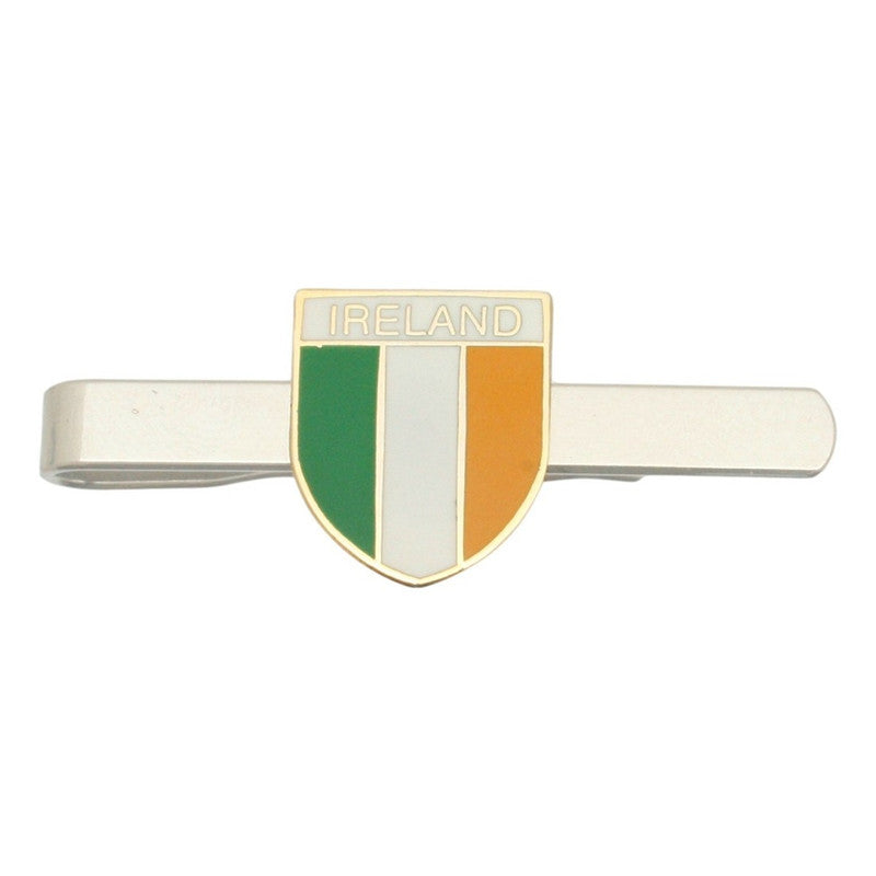 Irish Shield Tie Clip