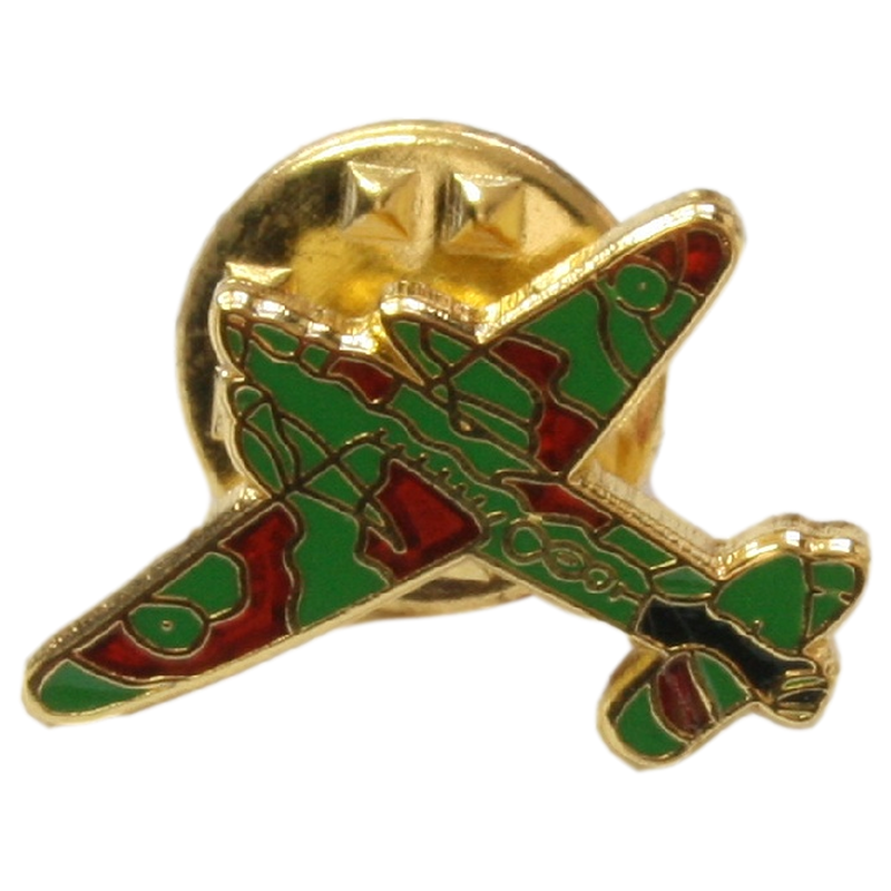 Camo Wellington Pin Badge