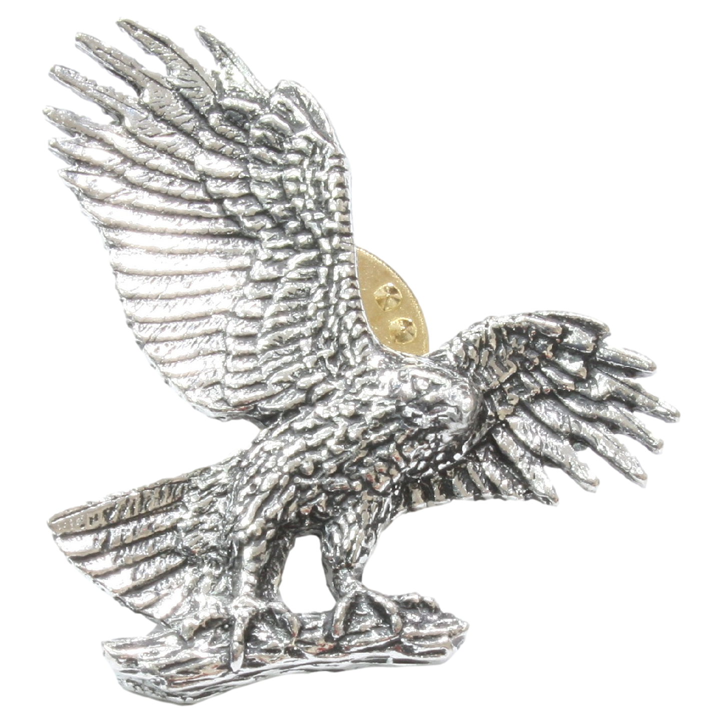 Eagle Landing Cufflinks Pin Badge and Tie Slide Option