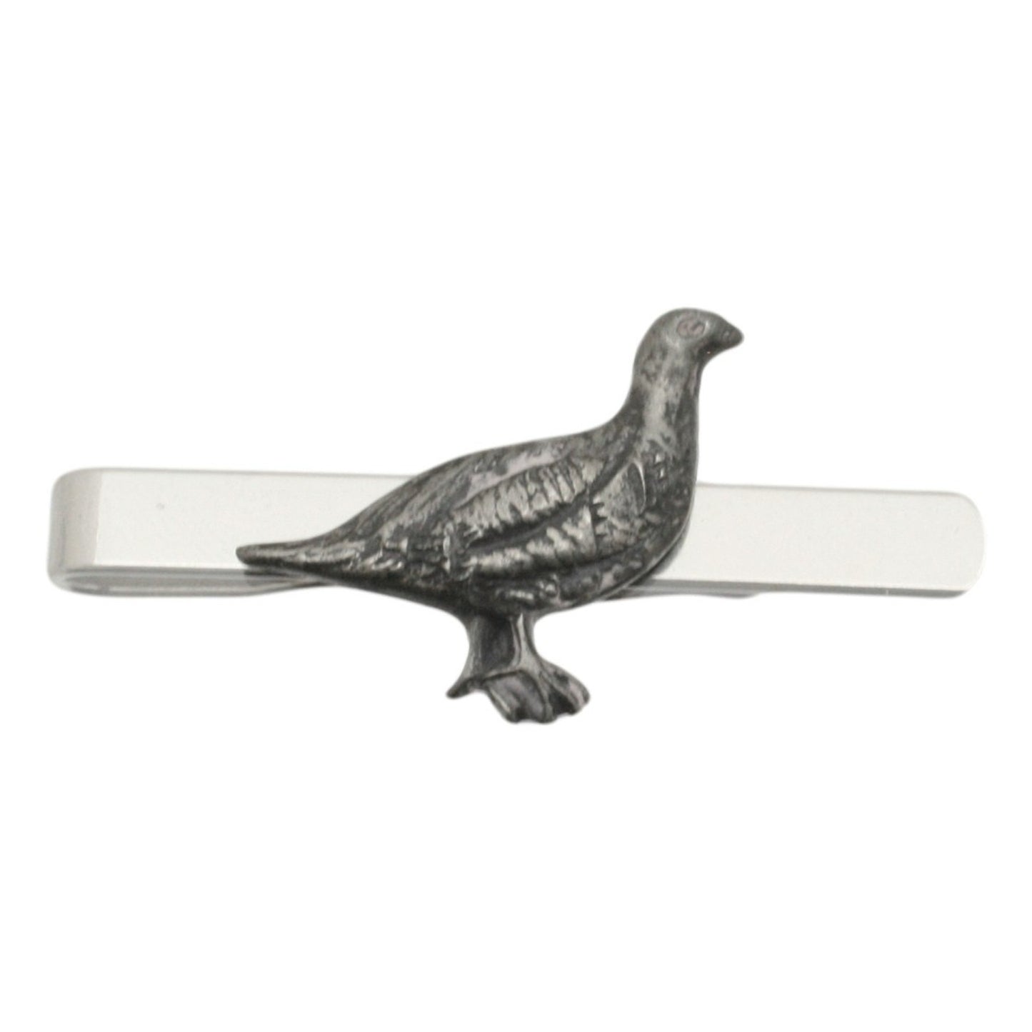 Grouse Sitting Cufflinks Pin Badge and Tie Slide Style Gift