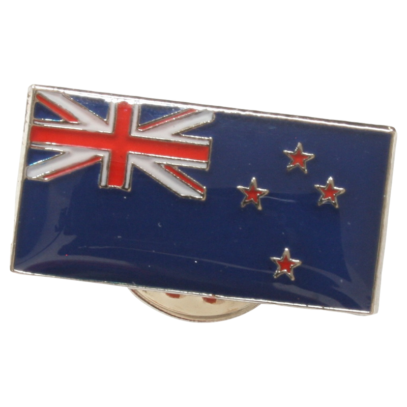 New Zealand Flag Pin Badge